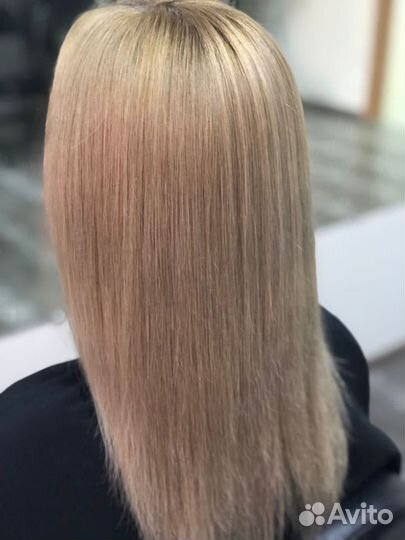 Окрашивание В один тон