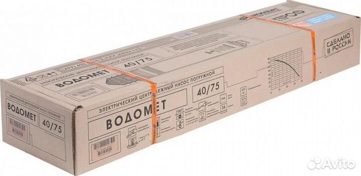 Насос скважинный Джилекс Водомёт 40/75 ок
