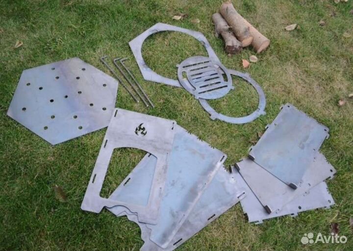 Печь казан мангал