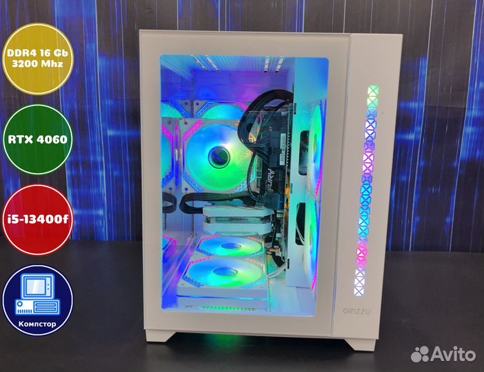 Игровой пк i5-RTX4060-16DDR4-FUD0316429578-B760