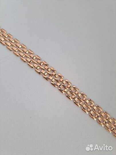 Браслет широкий медсплав