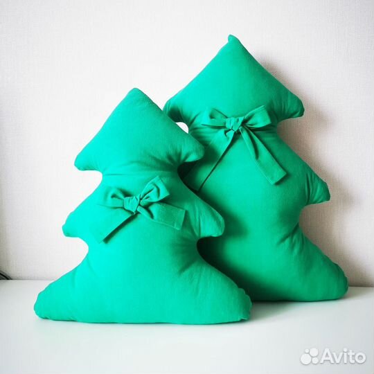 Подушки комплект декоративные ёлочки мягкие