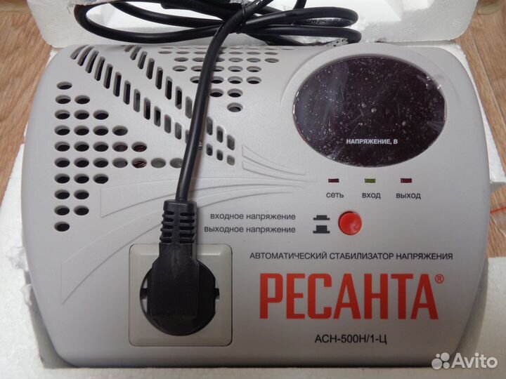 Продам стабилизатор напряжения Ресанта асн-500/1-ц