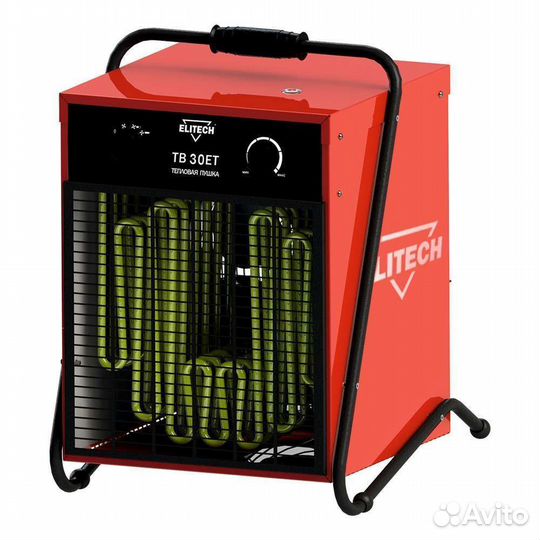 Тепловая пушка elitech тв 30 ет 30 кВт