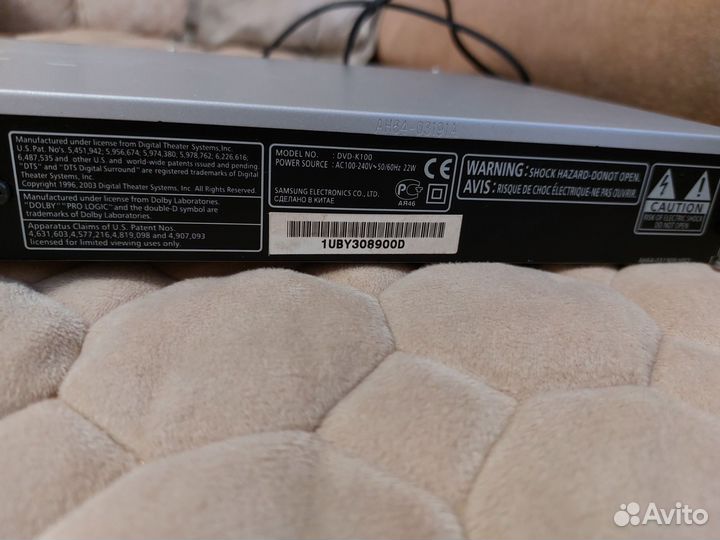 Dvd плеер Samsung DVD-K100