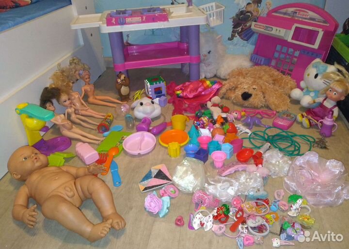 2 пакета игрушек для девочки