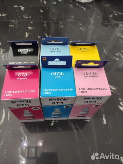Чернила Epson L800