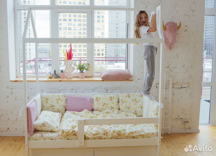 Кровать домик как IKEA