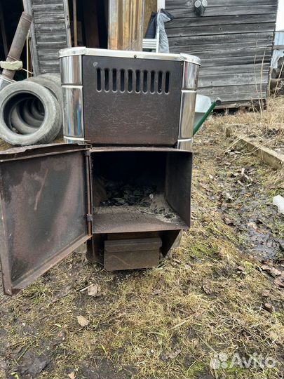 Печь для бани бу