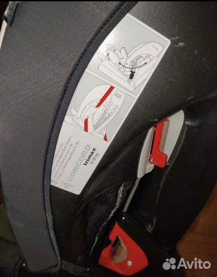 Детское автокресло concord trimax 9-18 кг