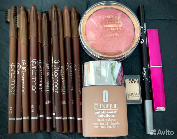 Косметика пакетом Mac KVD Clarins Catrice Clinique