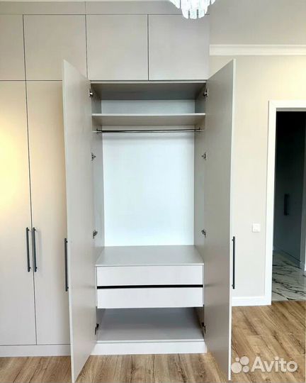 Шкаф распашной как икея