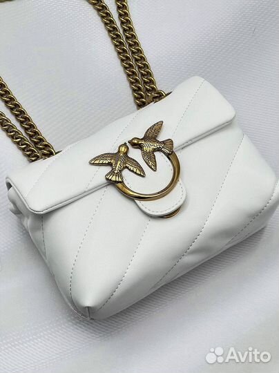 Сумка Pinko puff — премиум, натуральная кожа