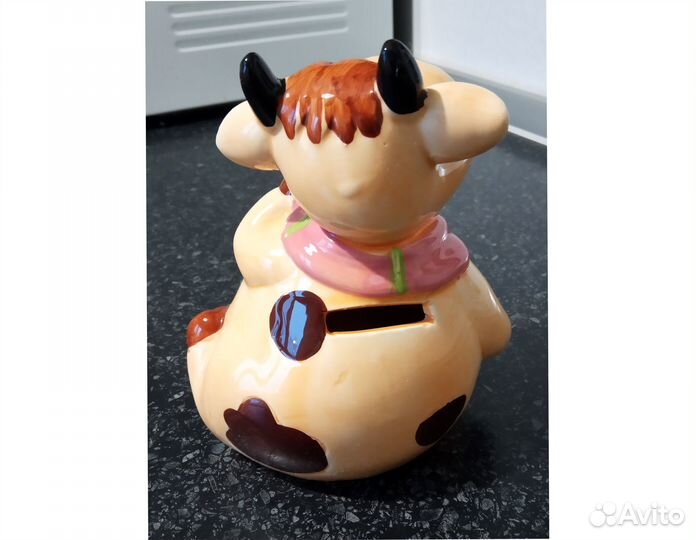 Копилка корова, керамика