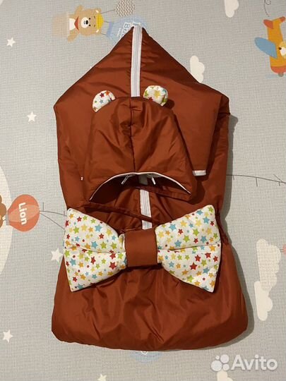 Конверт-одеяло на выписку и в коляску