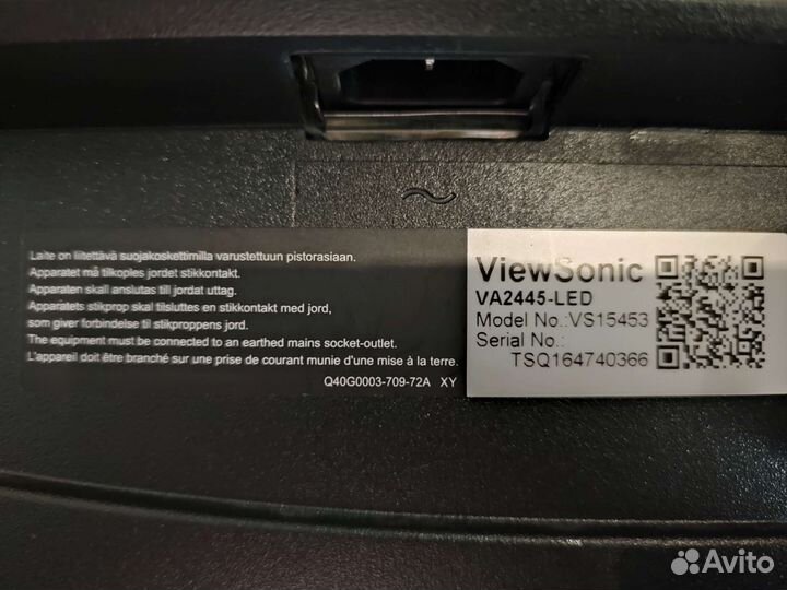 Монитор Viewsonic 24