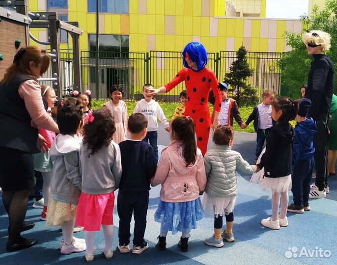 Аниматоры Леди Баг и Супер Кот