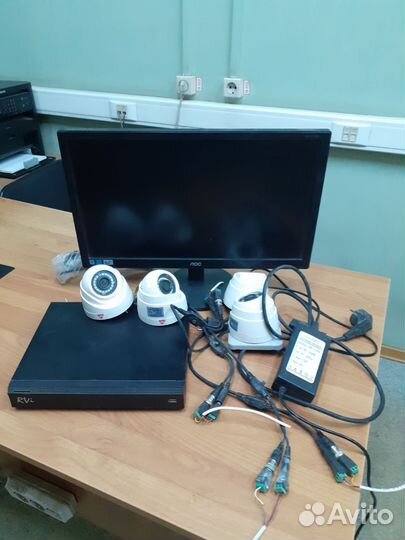 Комплект видеонаблюдения на 8 камер