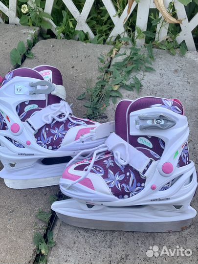 Коньки раздвижные детские