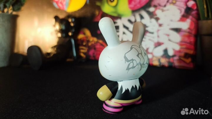 Kidrobot Dunny 2006 Tilt Bubble Love Bubblegum