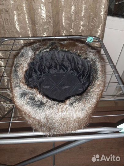 Норковая шапка мужская