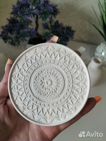 Подстаканник из гипса интерьерные подставки