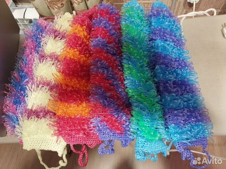 Мочалка ручной работы