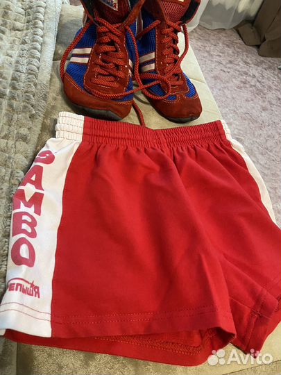 Борцовки и шорты