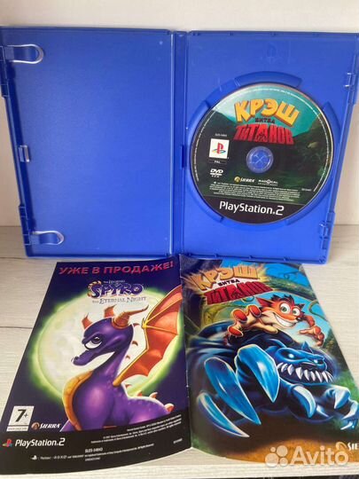 PS2 Crash Bandicoot Of The Titans Лицензия