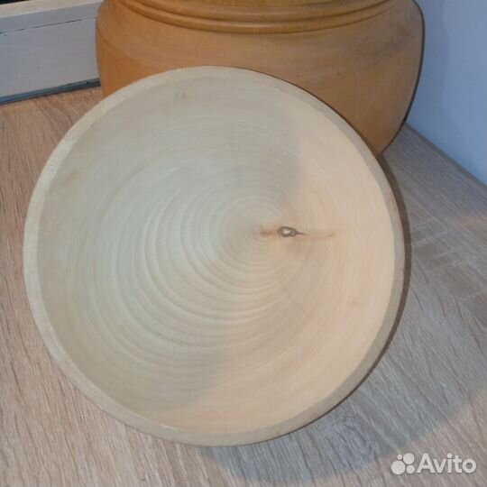 Горшок деревянный