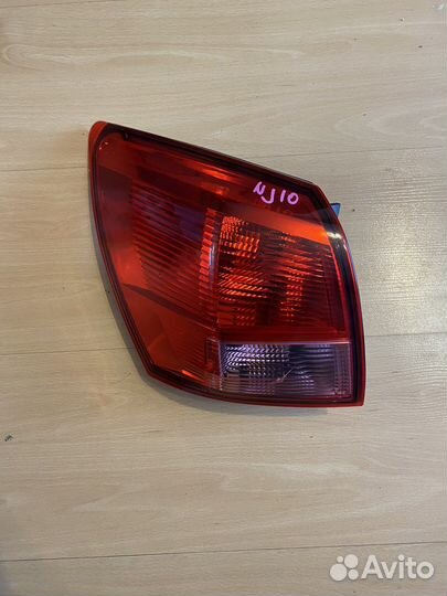 Фонарь задний левый ниссан кашкай j10