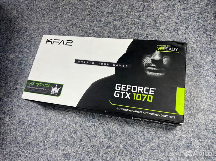 KFA2 GeForce GTX 1070 8GB Hall Of Fame