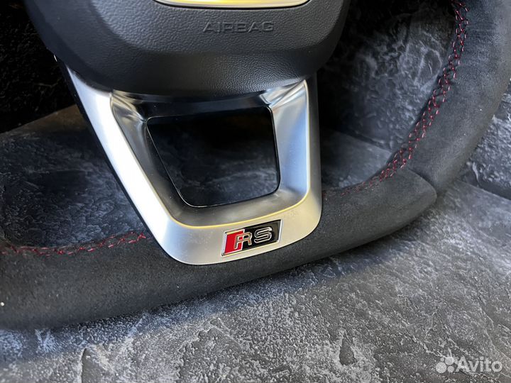 Руль Audi RS алька + подогрев