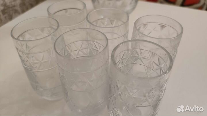 Графин и 6 стопок набор СССР