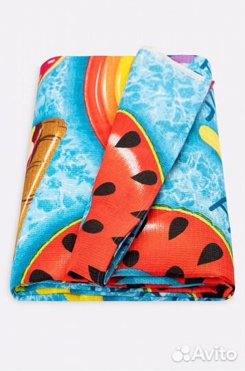 Пляжная вафельная простыня