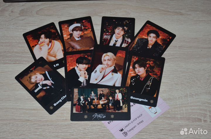 Новогодние поларойды Stray Kids, Japan