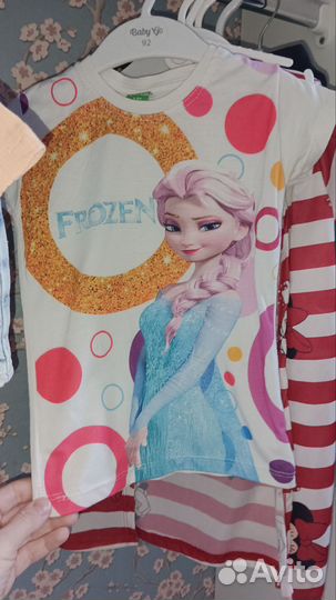 Летняя одежда для девочки 86-92