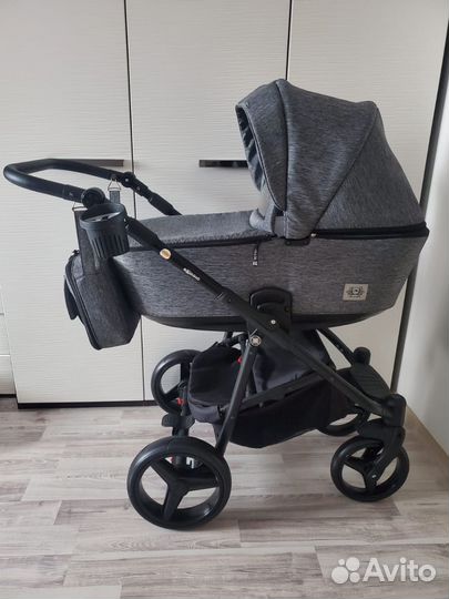 Коляска adamex 3 в 1 бу