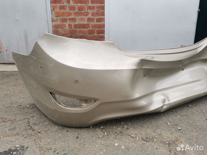 Бампер hyundai solaris
