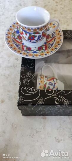 Кофейная пара, фарфор