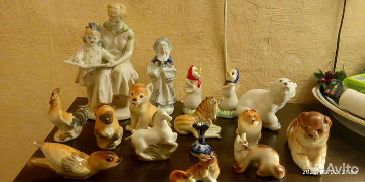 Форфоровые статуэтки лфз,зхк,и др