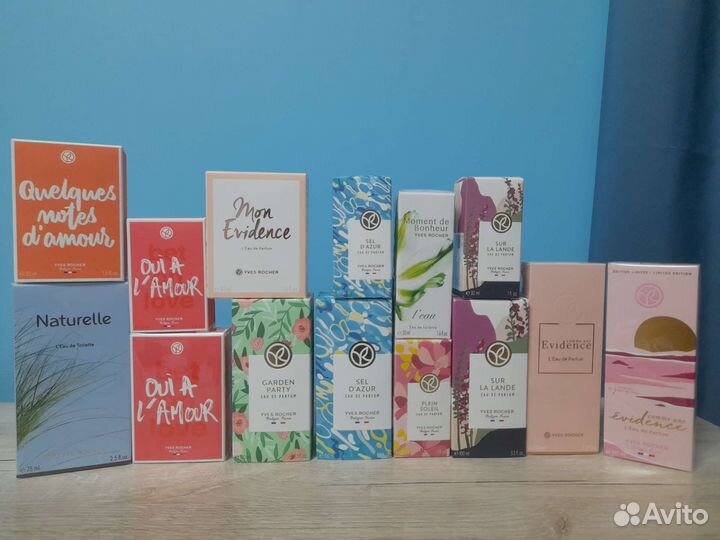 Новая Туалетная вода Ив Роше в слюде