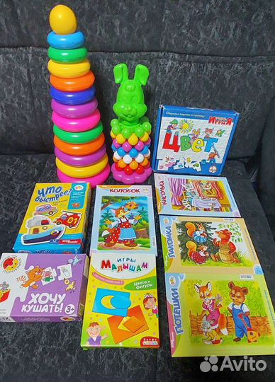 Пазлы и развивающие игры для детей