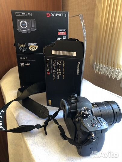 Камера panasonic gh5+ объектив 12-60