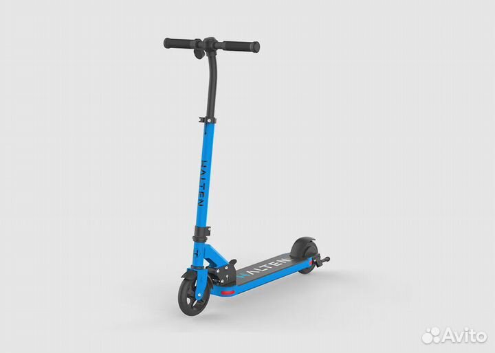 Новый электросамокат Halten Junior синий Детский