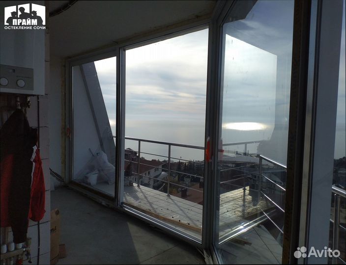 Панорамные раздвижные окна для квартиры