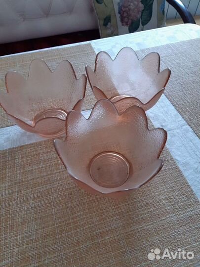 Вазы для сервировки 3 шт