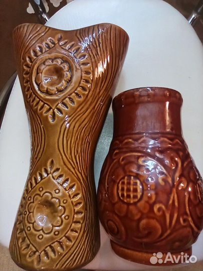 Вазы керамика, винтаж СССР