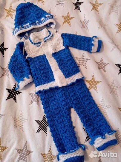 Вязаный комплект