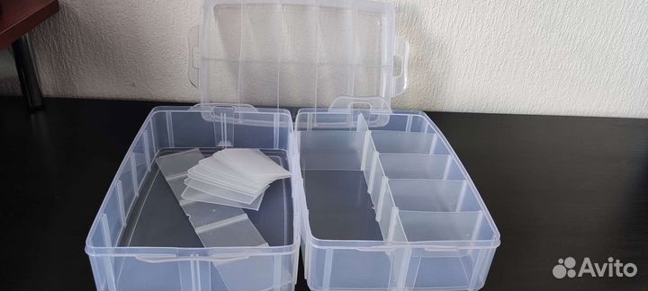 Органайзер для рукоделия со съёмными ячейками